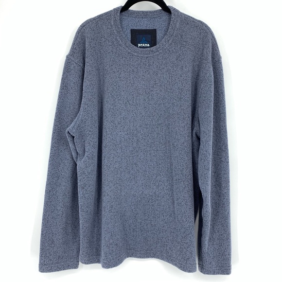 Prana Other - Prana Sherpa Crew Neck Sweater Blue